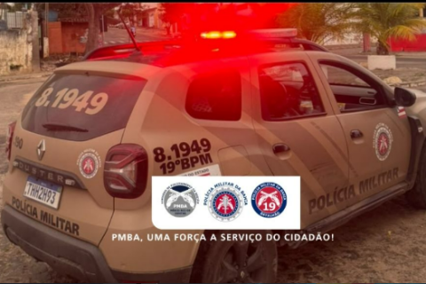 PM prende homem suspeito de porte ilegal de arma de fogo em Cravolândia