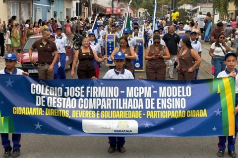 Ibirataia celebra 7 de Setembro com desfile cívico e valorização da história do Brasil