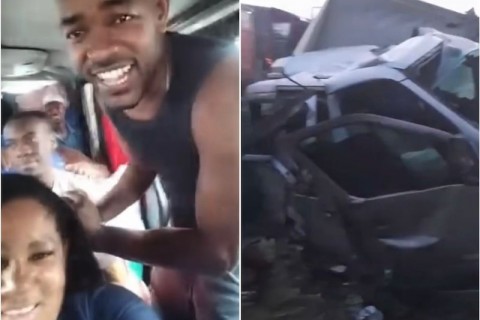 Vídeo mostra família em van antes de tragédia que matou 16 pessoas na Bahia