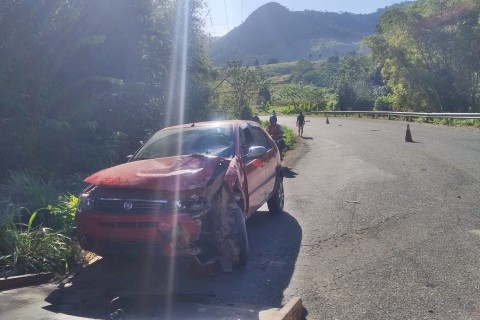 Acidente na BA-547 deixa motociclista gravemente ferido entre Apuarema e Jequié