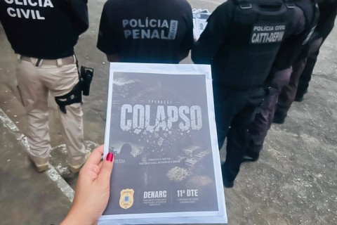 Polícia Civil deflagra em combate ao tráfico de drogas em Jequié, Apuarema e mais duas cidades