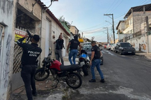 Lideranças do crime são alvos de megaoperação na Bahia e em mais cinco estados