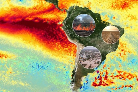 El Niño pode atingir intensidade muito forte nos próximos meses e aumentar risco de desastres no Brasil